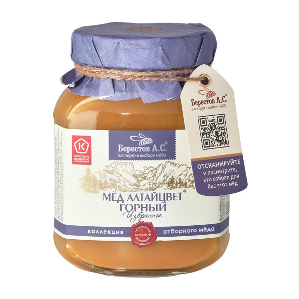 Мед Алтайцвет Горный Берестов 500г