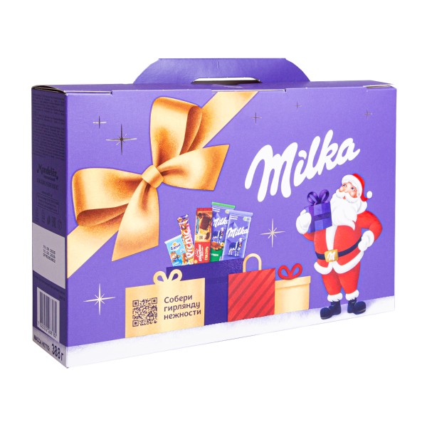 Новогодний подарок Milka Большой зимний микс 388г