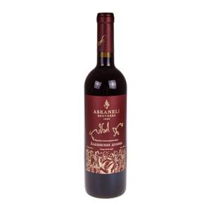 Вино столовое красное полусладкое Алазанская Долина Askaneli 12% 0,75л