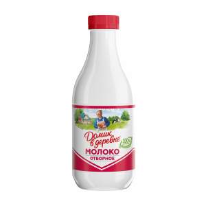 Молоко Домик в деревне пастеризованное 3,7% 930мл БЗМЖ