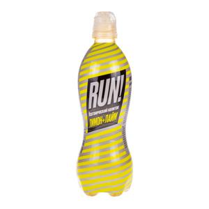 Напиток изотонический Run! Лимон и лайм 0,5л