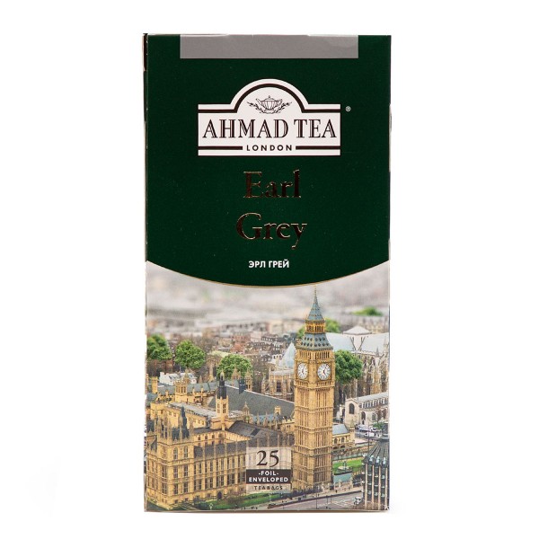 Чай черный Ahmad Tea Earl Grey 25пак