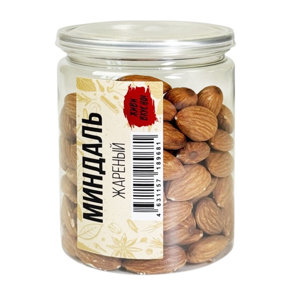 Миндаль Живи вкусно очищенный жареный 130г