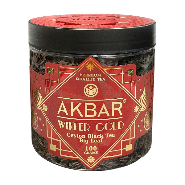 Чай черный Aкбар Winter Gold 100г