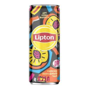 Напиток чайный Lipton Персик 0,25л