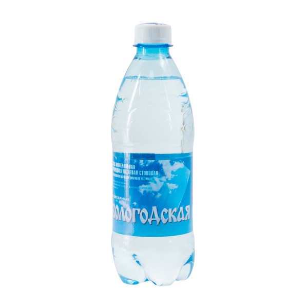 Минеральная вода Вологодская столовая газированная 0,5л