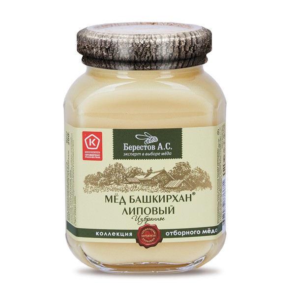 Мед Башкирхан Липовый Берестов 200г