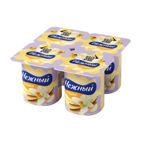 Пудинг Нежный 2,8% Эрманн 100г ванильный БЗМЖ