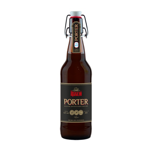 Пиво темное Афанасий Портер 8% 0,5л