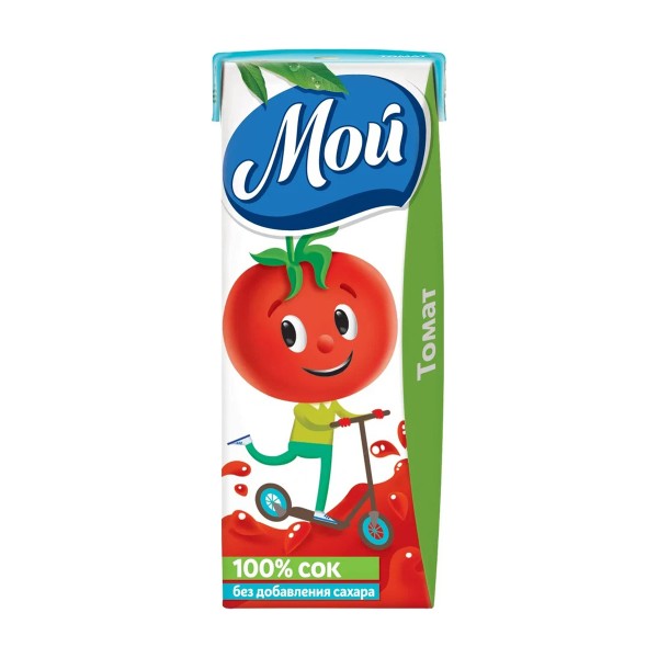Сок Мой 0,2л томатный с солью