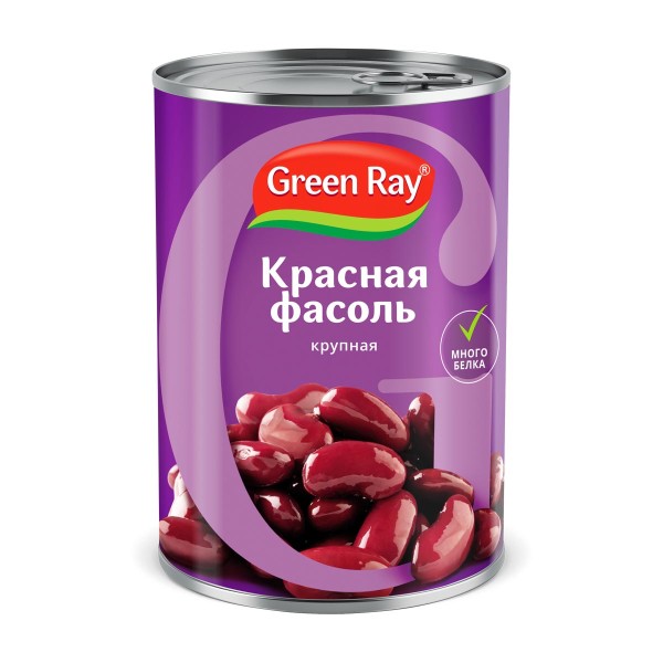 Фасоль красная Green Ray 425мл