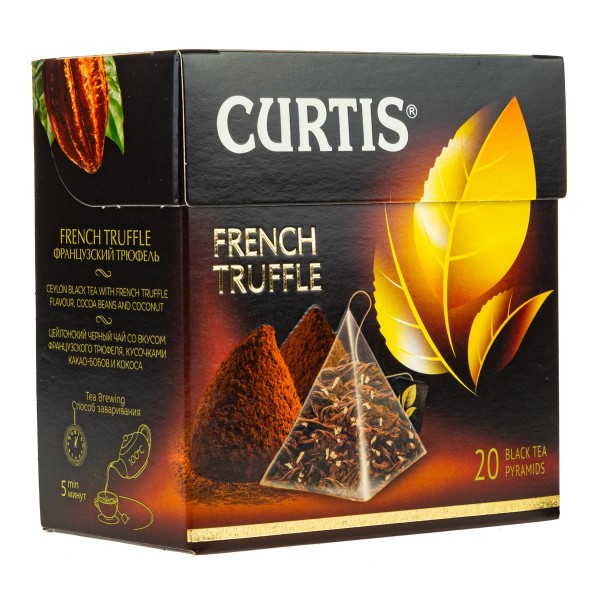 Чай черный Curtis French Truffle 20пирамидок