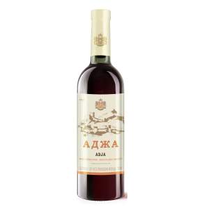 Вино красное полусладкое Adja 10,5-12,5%  0,75л