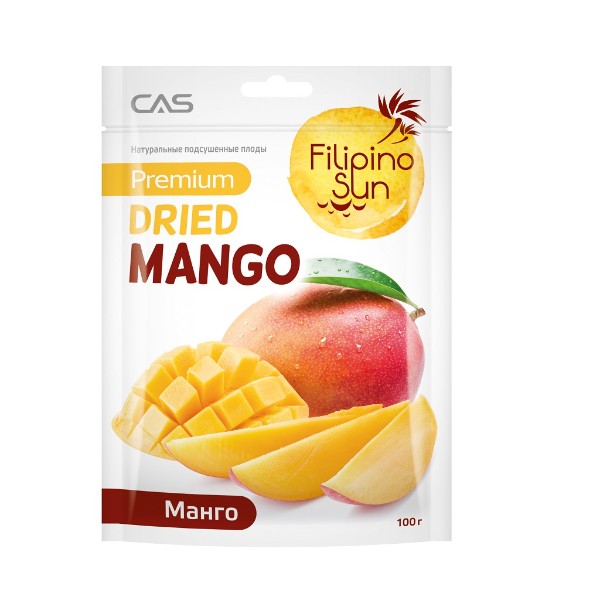 Манго сушеное Filipino Sun 100гр
