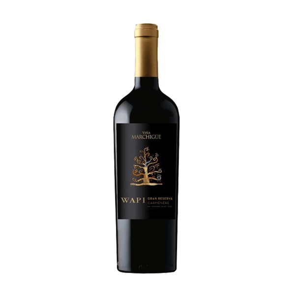 Вино красное сухое Wapi Carmenere Gran Reserva Colchagua Valley 14% 0,75л