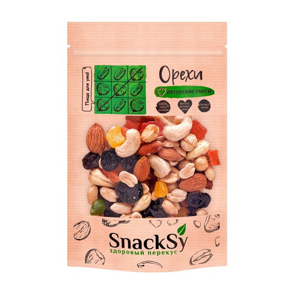 Коктейль из орехов и ягод "здоровый перекус" 100г