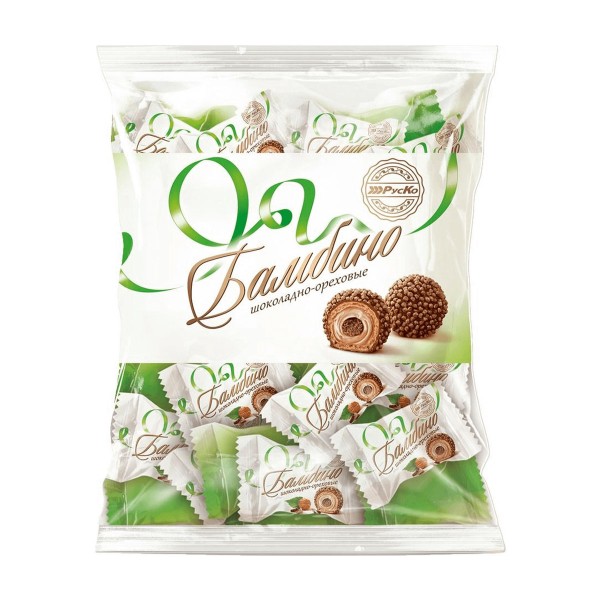 Шоколадные конфеты Бамбино шоколадно-ореховые Руско 200г