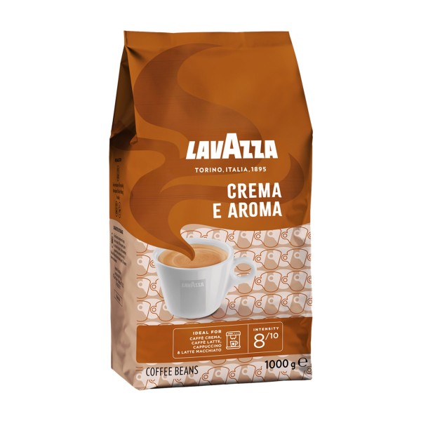 Кофе в зернах натуральный Lavazza Crema e Aroma 1кг