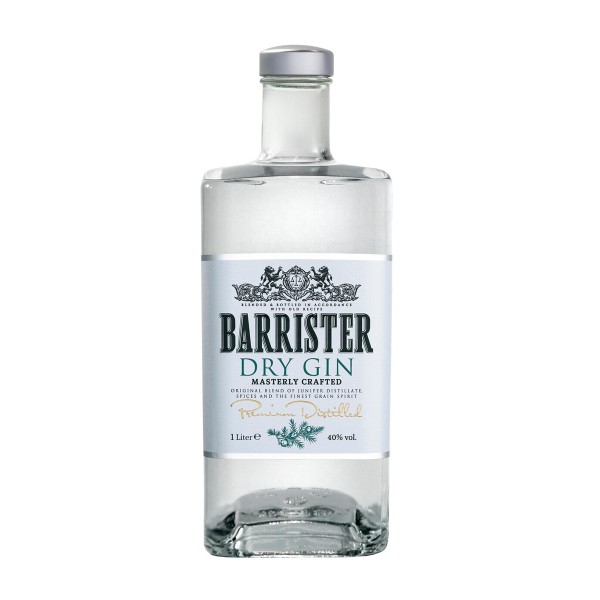 Джин Barrister Dry 40% 1л