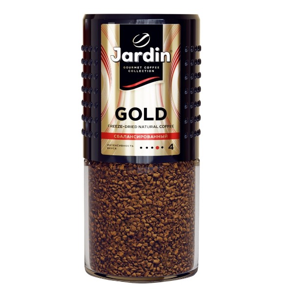 Кофе растворимый Jardin Gold 190г