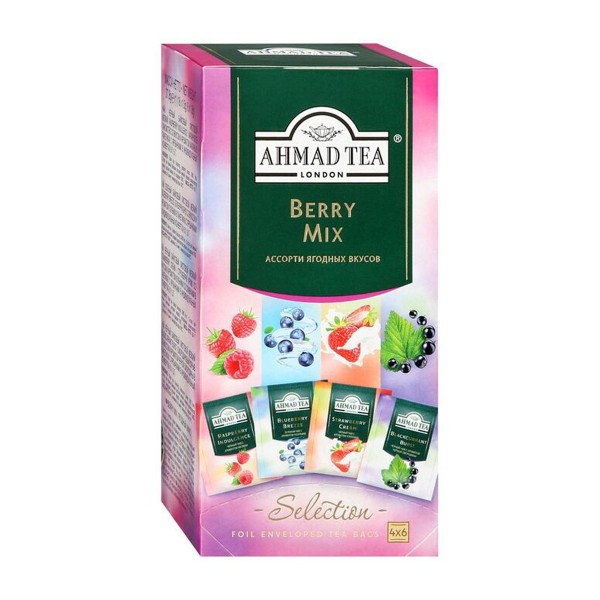 Чай черный Ahmad tea Berry mix 4х6пак