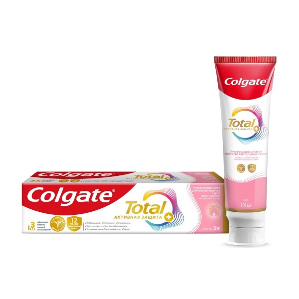 Паста зубная Colgate Total 12 Профессиональная чистка для чувствительных зубов 100мл