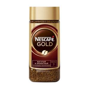 Кофе растворимый Nescafe Gold 95г