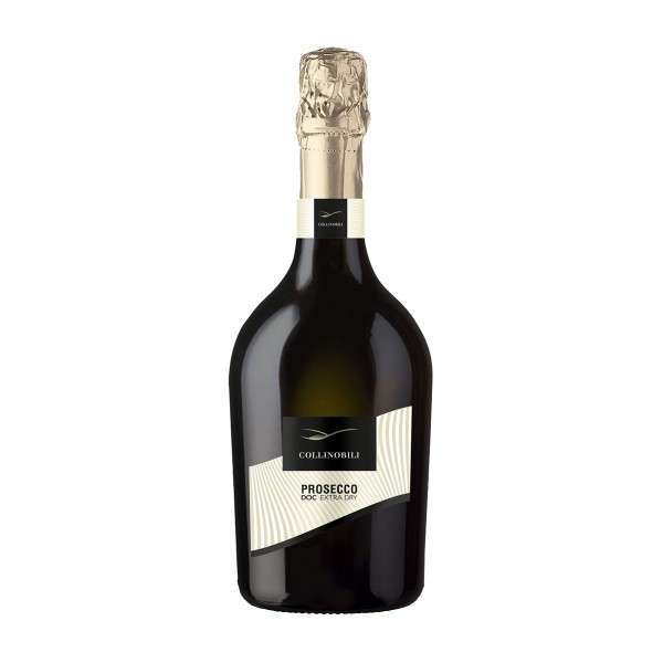 Вино игристое белое брют Collinobili Prosecco DOC Extra Dry 11% 0,75л