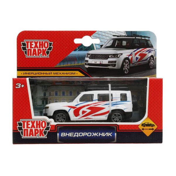 Машина Внедорожник Спорт металл 10,5см Технопарк