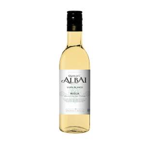 Вино белое сухое Castillo de Albai Viura Blanco Rioja 12,5% 0,187л