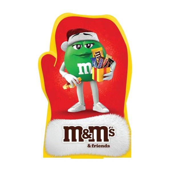 Новогодний подарок M&M's & Friends Варежка 167г