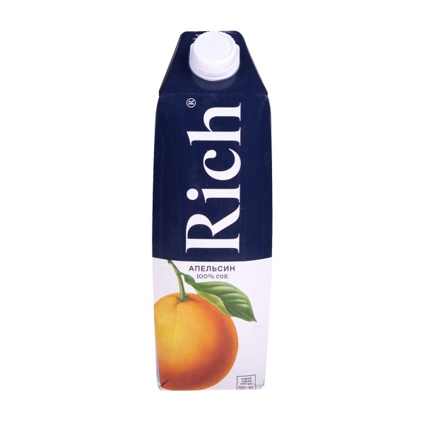 Сок апельсиновый Rich 1л
