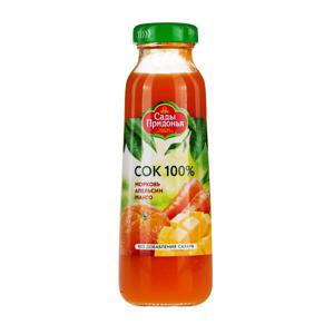 Сок Сады Придонья 0,3л морковь апельсин манго с мякотью