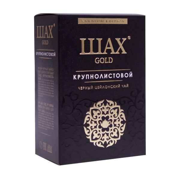 Чай черный Шах Gold Цейлонский 100г