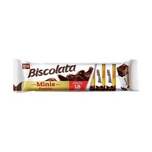 Вафли Biscolata в молочном шоколаде с ореховым кремом Solen 117г