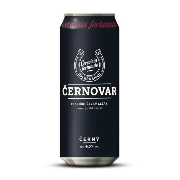 Пиво темное Cernovar Cerne 4,5% 0,5л