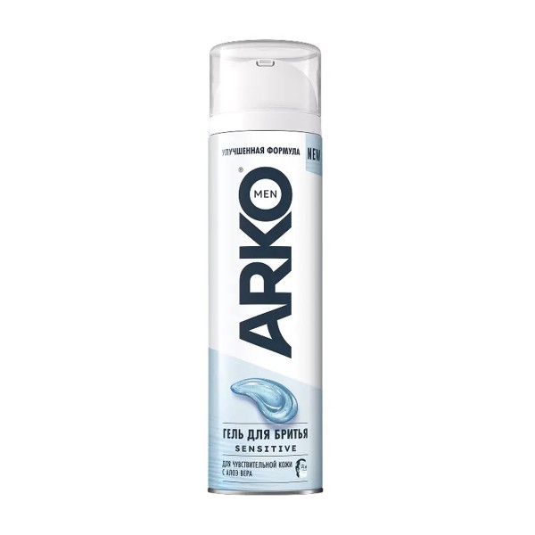 Гель для бритья Arko Men 200мл sensitive
