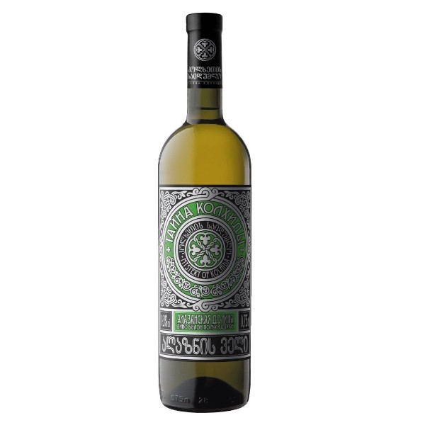 Вино белое полусладкое Тайна Колхиды Алазанская долина 11-13% 0,75л