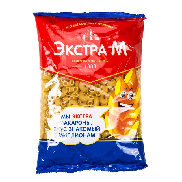 Макароны Рожки классические Экстра М 400г