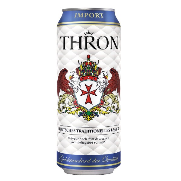 Пиво Thron Lager 4,9-5% 0,5л