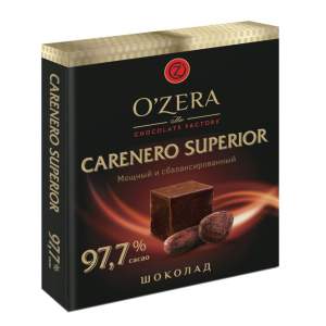 Шоколад O'zera Carenero Superior 97,7% 90гр