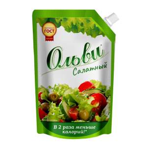 Соус майонезный Ольви салатный 30% Здрава 400г