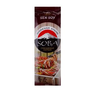 Лапша гречневая Soba Sen Soy Premium 300гр