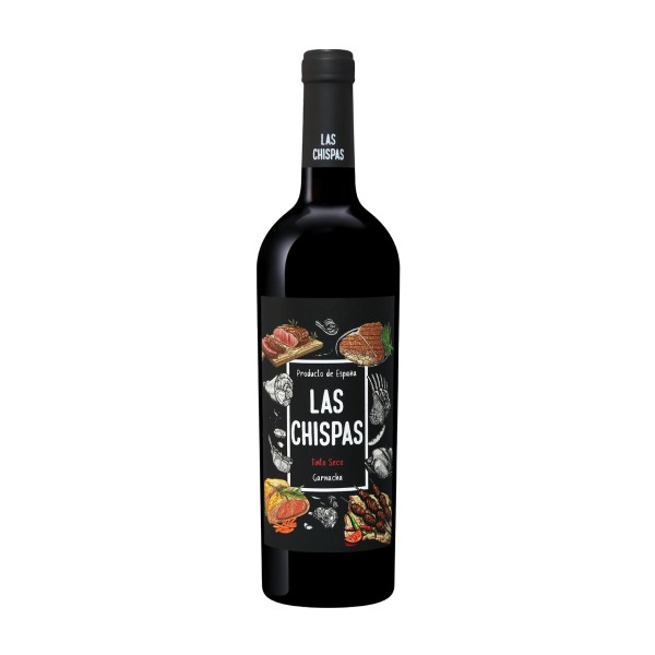 Вино красное сухое Las Chispas Garnacha 12,5% 0,75л