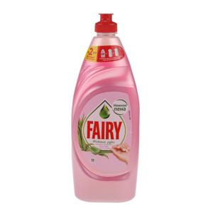 Средство для мытья посуды Fairy Нежные руки 650мл аромат розового жасмина и алое вера