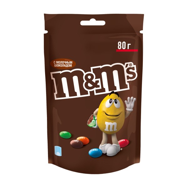 Драже M&M'S с шоколадом 80г