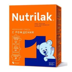 Смесь молочная Nutrilak адаптированная с рождения 300г БЗМЖ