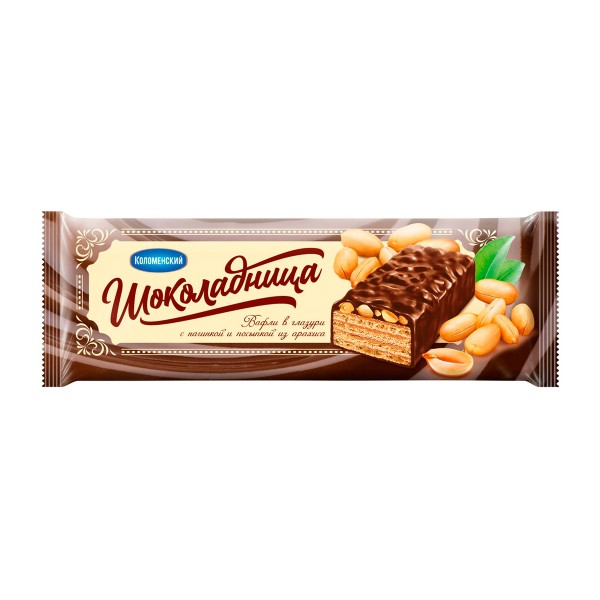 Вафли Шоколадница глазированные 30г
