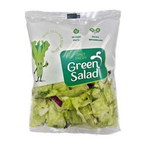 Смесь овощная Микс (айсберг,радиччо,ромейн) Грин салат 130г