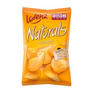 Чипсы картофельные Naturals Lorenz 100г классические с солью